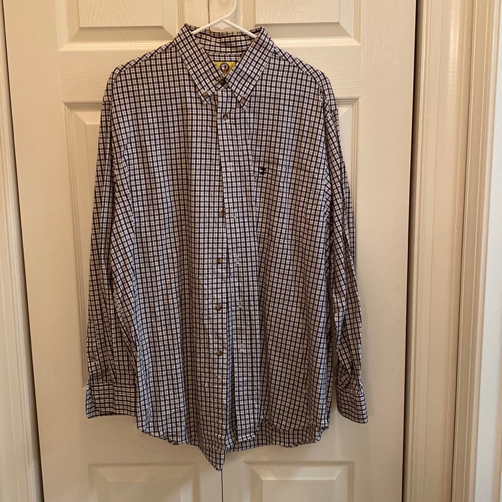 Button Down Shirt-Duck Head- Size L